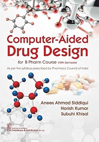 Computer Aided Drug Design For B Pharm Course Viiith Semester (Pb 2022) 